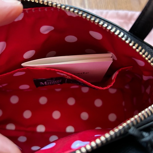 Set of 2 bags, Kate Spade Minnie Mouse Neema Backpack + Crossbody/Shoulder Bag - Picture 16 of 17